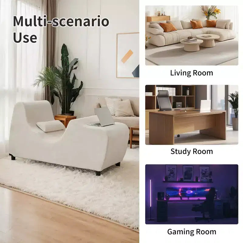 Sedia Yoga per Adulti, Sedia a Sdraio Yoga in Velluto per Esercizi, Stretching, Rilassamento Indoor per Adulti