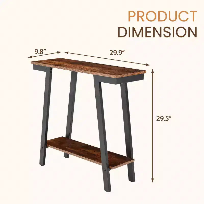 29.9 Tavolo console, marrone