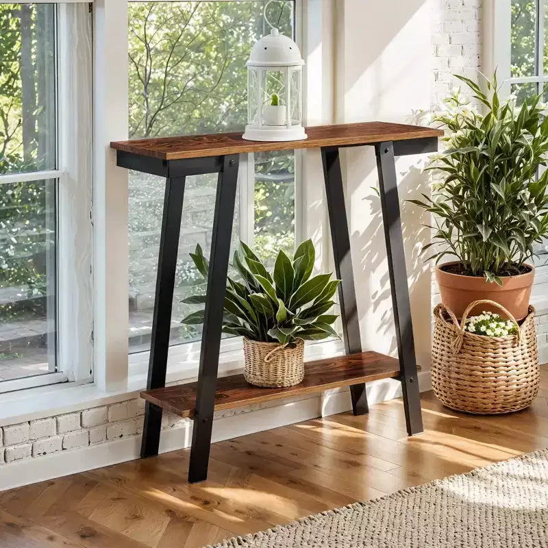 29.9 Tavolo console, marrone