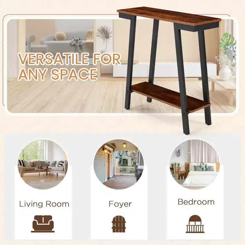 29.9 Tavolo console, marrone