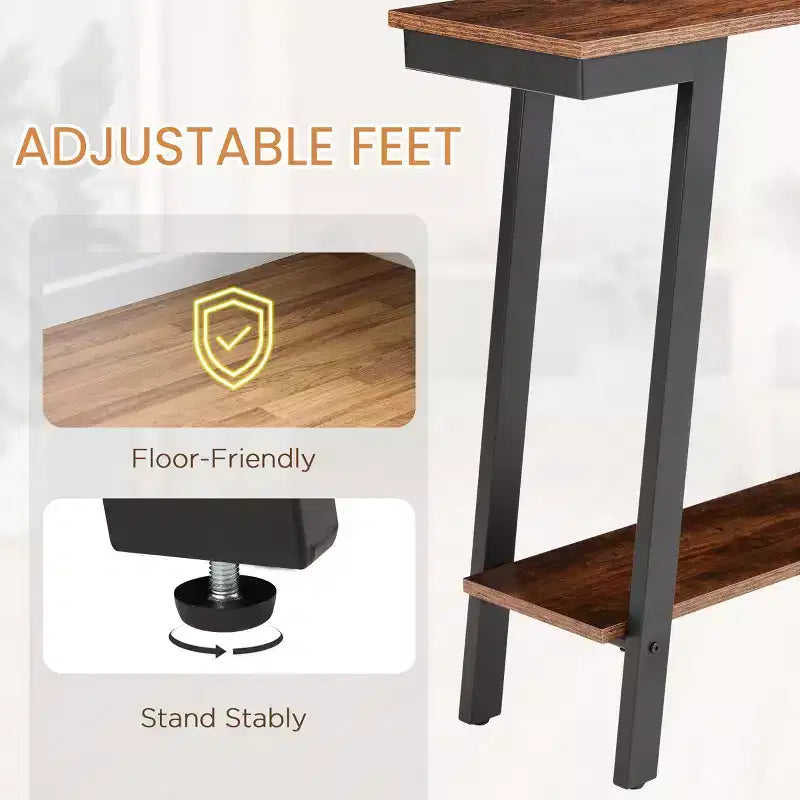 29.9 Tavolo console, marrone