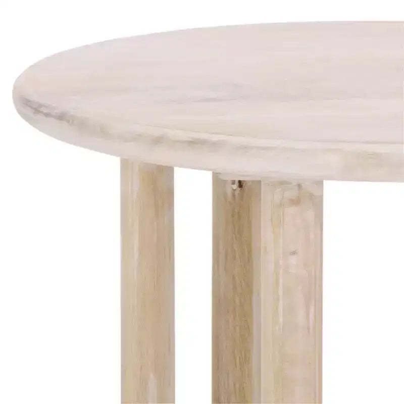 Tavolino rotondo Jazmin - ACC3264 - Finitura naturale