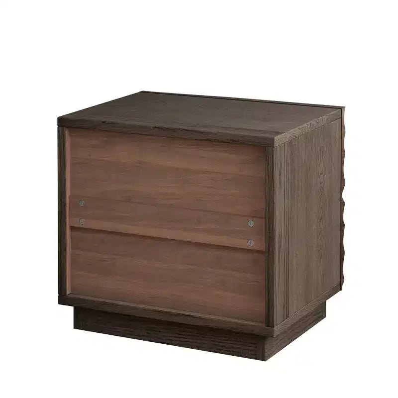 Comodini Moderni in Legno con 2 Cassetti