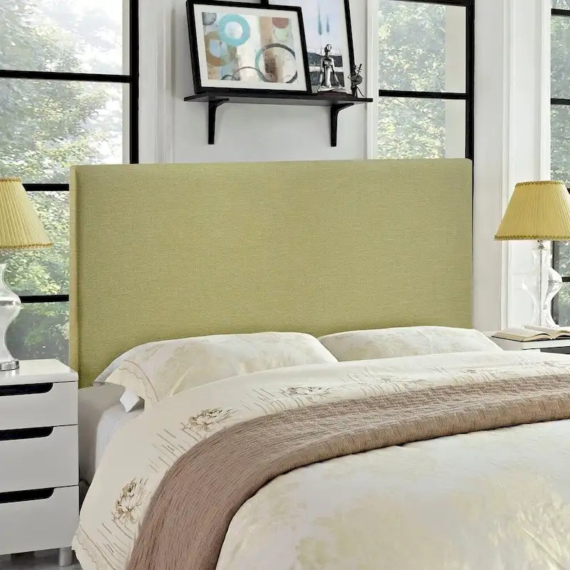 Gestoffeerd hoofdbord voor queensizebed