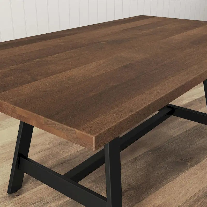 40 x 72 Esstisch aus Massivholz