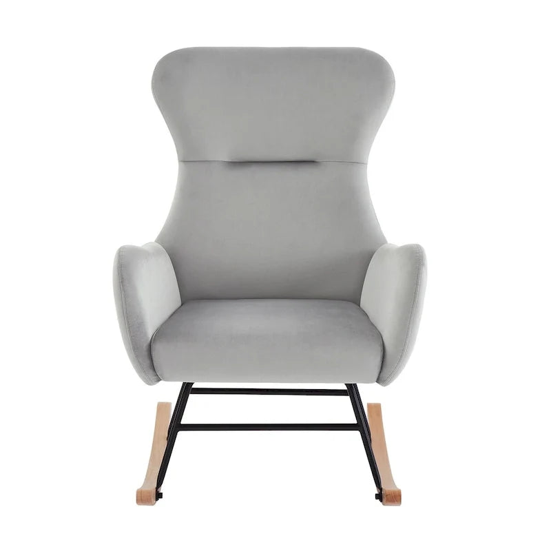 Fabric Rocking Chair for Living Room