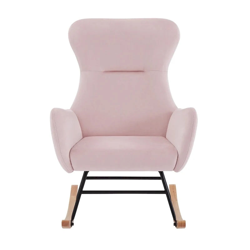 Fabric Rocking Chair for Living Room