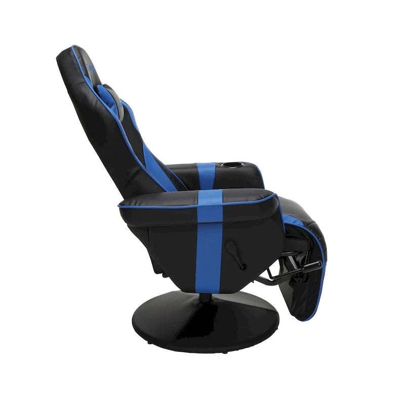 Gaming-Sessel - verstellbarer Gaming-Stuhl mit Fußstütze, Gaming-Sessel
