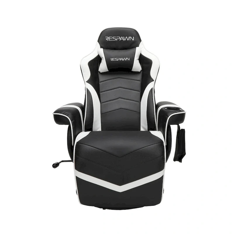 Gaming-Sessel - verstellbarer Gaming-Stuhl mit Fußstütze, Gaming-Sessel