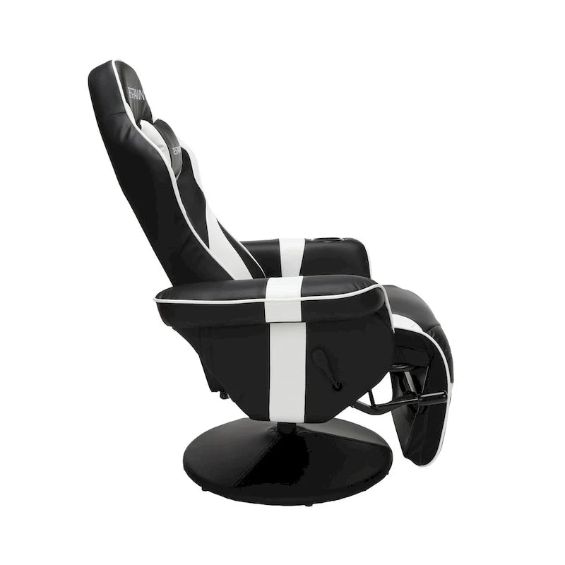 Gaming-Sessel - verstellbarer Gaming-Stuhl mit Fußstütze, Gaming-Sessel