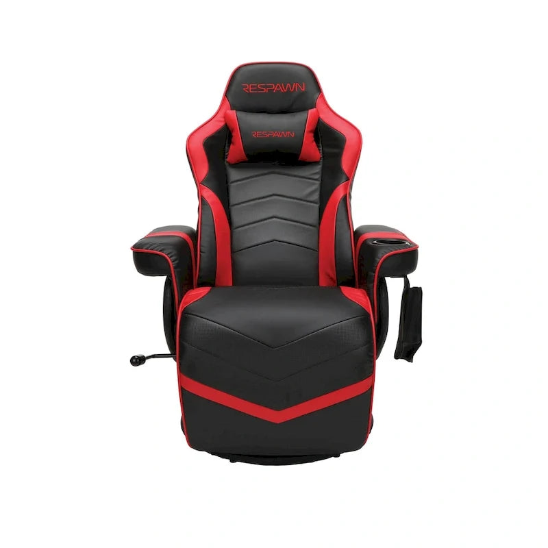 Gaming-Sessel - verstellbarer Gaming-Stuhl mit Fußstütze, Gaming-Sessel