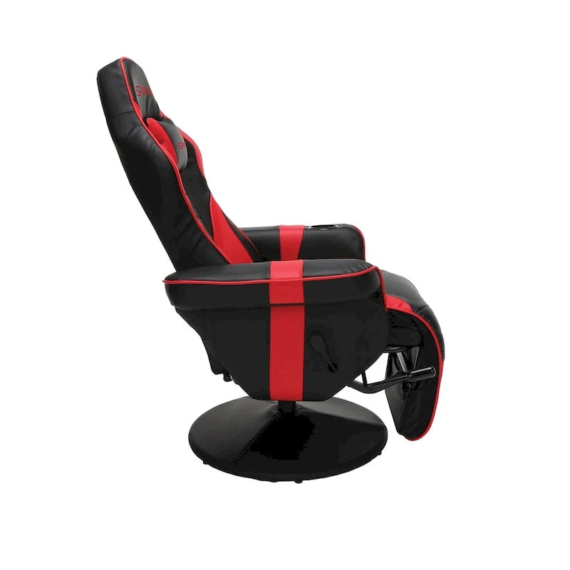 Gaming-Sessel - verstellbarer Gaming-Stuhl mit Fußstütze, Gaming-Sessel