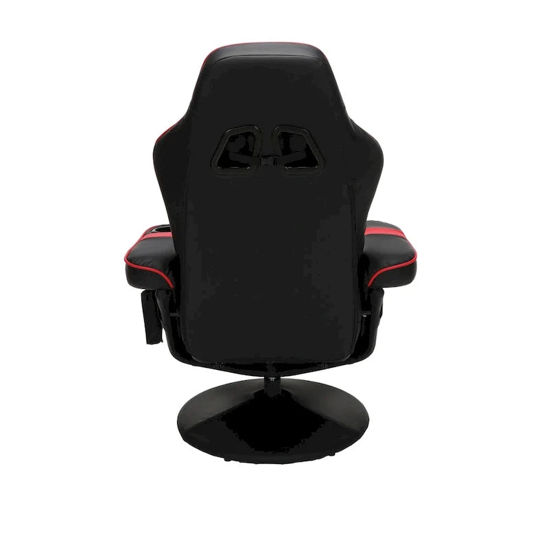 Gaming-Sessel - verstellbarer Gaming-Stuhl mit Fußstütze, Gaming-Sessel