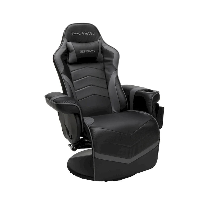 Gaming-Sessel - verstellbarer Gaming-Stuhl mit Fußstütze, Gaming-Sessel