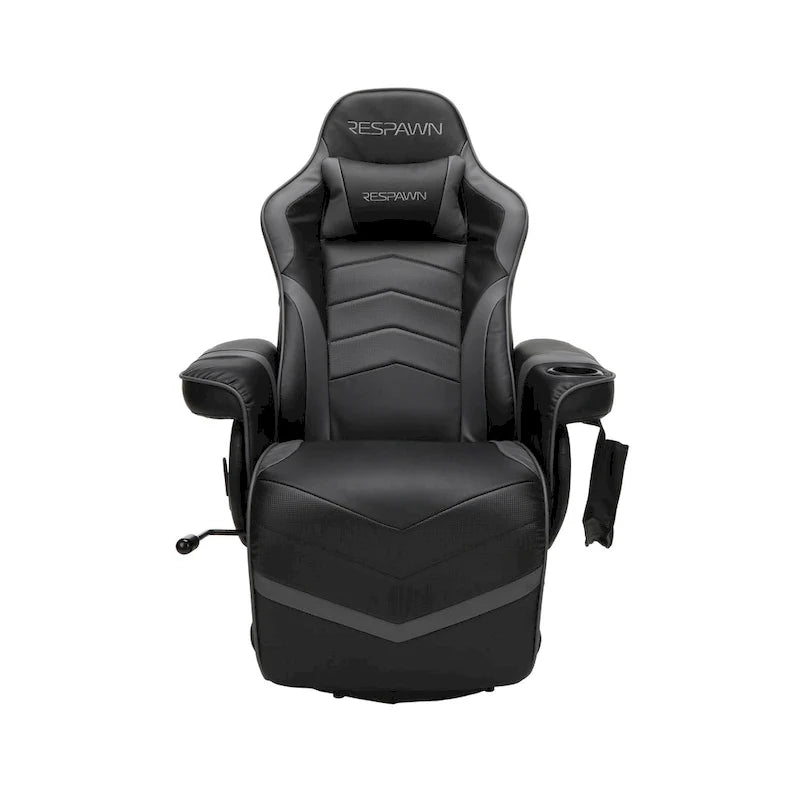 Gaming-Sessel - verstellbarer Gaming-Stuhl mit Fußstütze, Gaming-Sessel