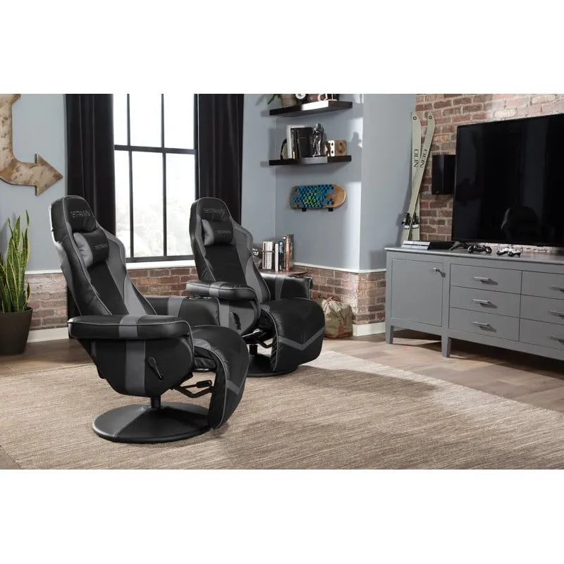 Gaming-Sessel - verstellbarer Gaming-Stuhl mit Fußstütze, Gaming-Sessel