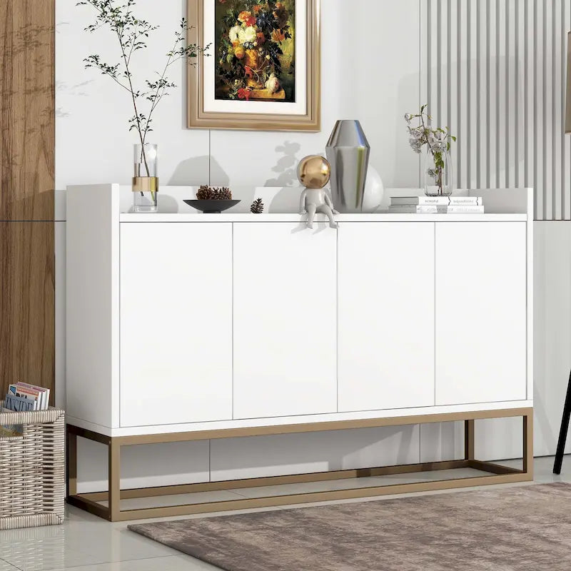 Buffet moderne élégant avec grand espace de rangement