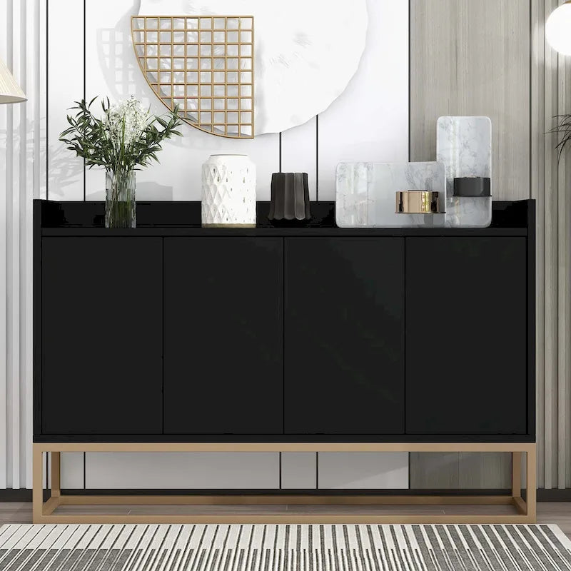 Buffet moderne élégant avec grand espace de rangement